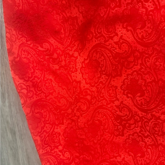 Jacquard Dress in Red new not tag price  Lucy in the sky from Los Angeles - Picture 11 of 11